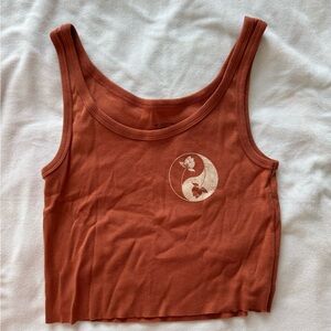Billabong Floral Yin Yang Crop Tank